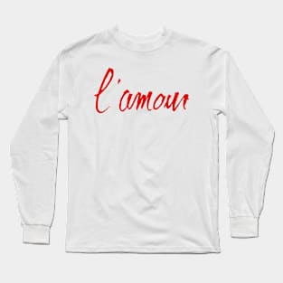 L'amour Long Sleeve T-Shirt